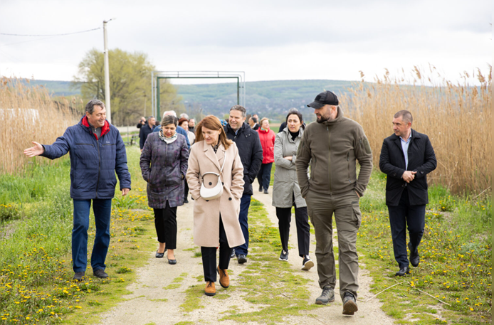 Field trip in the frame of a National Policy Dialogue to the big constructed wetland near Orhei in Moldova Field trip in the frame of a National Policy Dialogue to the big constructed wetland near Orhei in Moldova